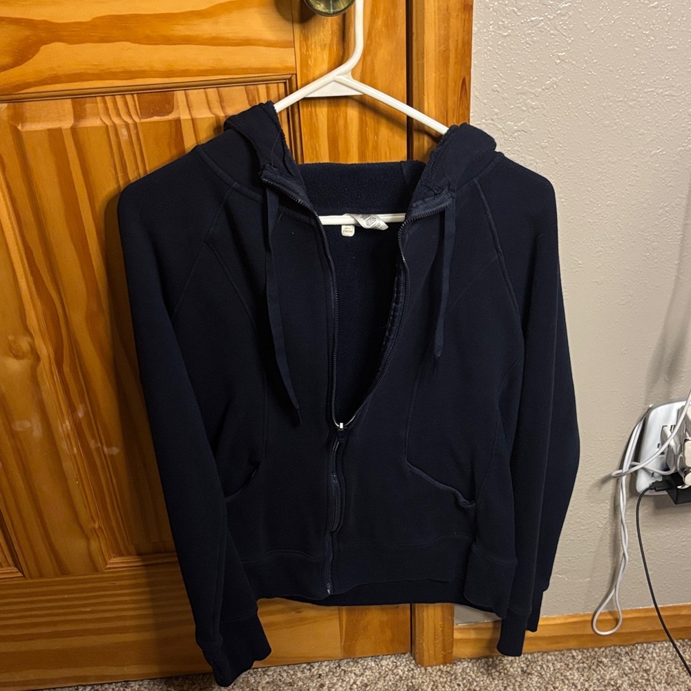 90 Degree By Reflex Dark Blue Hoodie